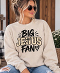 BIG Jesus Fan Beige Sweatshirt