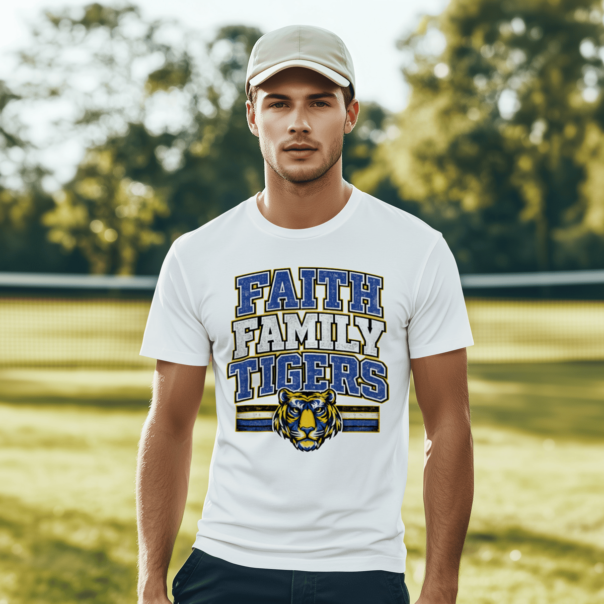 Faith, Family, Tigers T-shirt